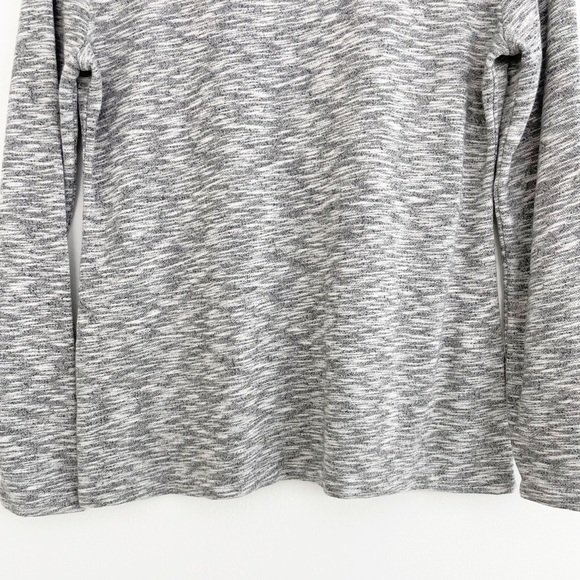 J. Crew Mercantile Gray V-Neck Tunic Sweatshirt Size Medium - Picture 11 of 15